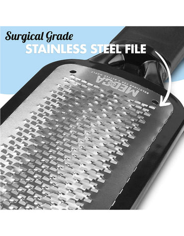 Pilot Club Stainless Steel Foot File - Black